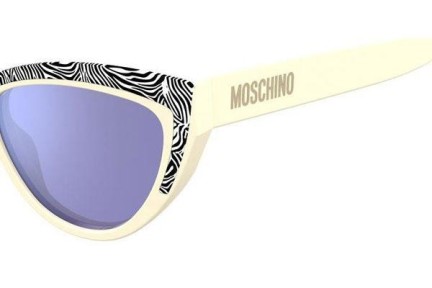 Zonnebril Moschino MOS094/S SZJ/35 Cat Eye Wit