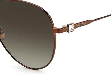 Zonnebril Jimmy Choo OLLY/S J7D/HA Pilot Bruin