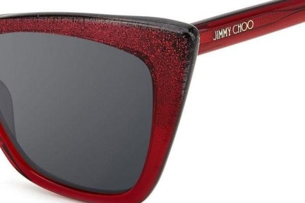 Zonnebril Jimmy Choo LUCINE/S DXL/T4 Cat Eye Rood