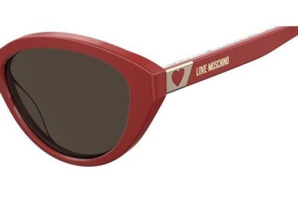 Zonnebril Love Moschino MOL033/S C9A/70 Cat Eye Rood