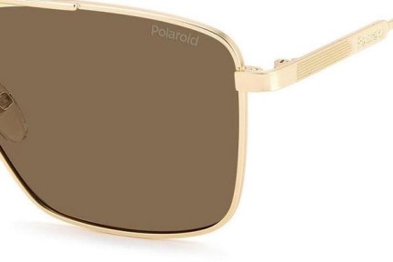 Zonnebril Polaroid PLD4134/S/X AOZ/SP Polarized Vierkant Goud