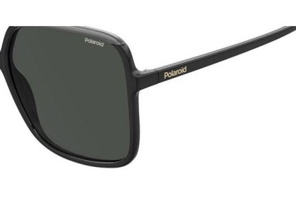 Zonnebril Polaroid PLD6128/S 08A/M9 Polarized Oversize Zwart