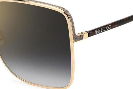 Zonnebril Jimmy Choo ALIANA/S 06J/FQ Oversize Goud