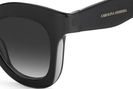 Zonnebril Carolina Herrera CH0014/S 08A/9O Cat Eye Zwart