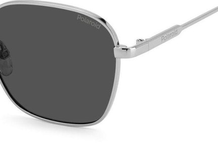 Zonnebril Polaroid PLD6170/S 6LB/M9 Polarized Vierkant Zilver