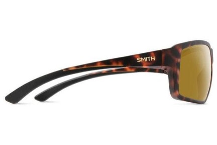 Zonnebril Smith Hookshot N9P/QE Polarized Rechthoekige Havana