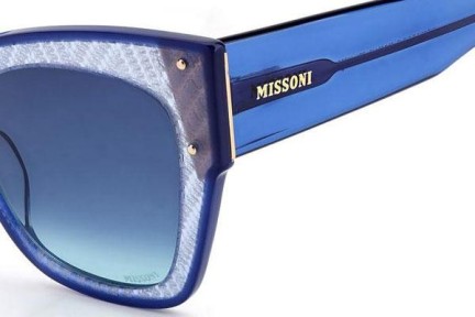 Zonnebril Missoni MIS0040/S PJP/JF Cat Eye Blauw