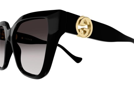 Zonnebril Gucci GG1023S 008 Vierkant Zwart