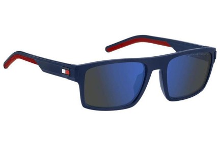 Zonnebril Tommy Hilfiger TH1977/S FLL/ZS Vierkant Blauw