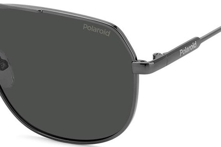 Zonnebril Polaroid PLD6195/S/X KJ1/M9 Polarized Pilot Zilver