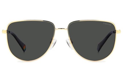 Zonnebril Polaroid PLD6196/S/X J5G/M9 Polarized Ovaal Goud