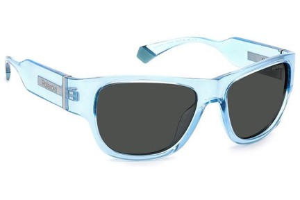 Zonnebril Polaroid PLD6197/S MVU/M9 Polarized Vierkant Blauw