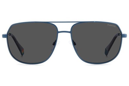 Zonnebril Polaroid PLD6195/S/X FLL/M9 Polarized Pilot Blauw