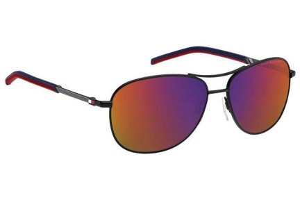 Zonnebril Tommy Hilfiger TH2023/S 003/MI Pilot Zwart