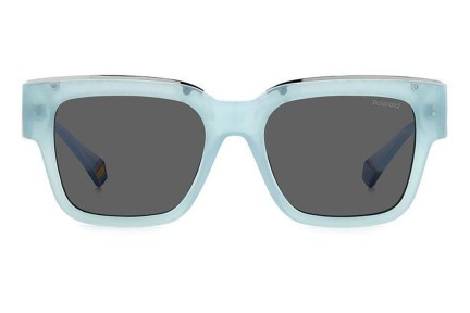 Zonnebril Polaroid PLD6198/S/X MVU/M9 Polarized Vierkant Blauw