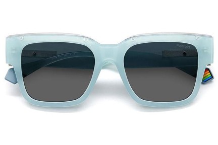 Zonnebril Polaroid PLD6198/S/X MVU/M9 Polarized Vierkant Blauw