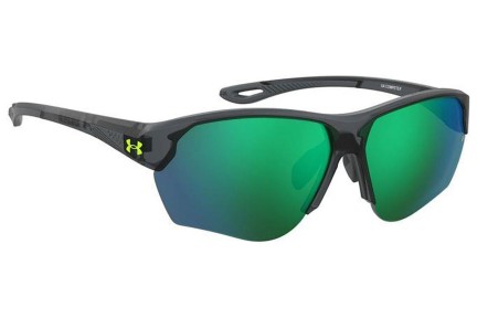 Zonnebril Under Armour UACOMPETE/F 63M/V8 Rechthoekige Grijs