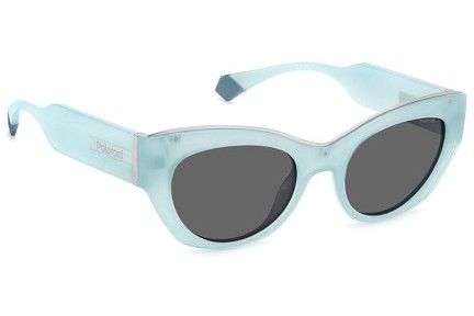 Zonnebril Polaroid PLD6199/S/X MVU/M9 Polarized Cat Eye Blauw