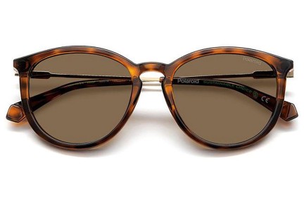 Zonnebril Polaroid PLD4143/S/X 086/SP Polarized Ronde Havana