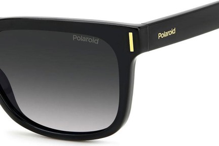 Zonnebril Polaroid PLD6191/S 807/WJ Polarized Vierkant Zwart