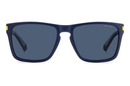 Zonnebril Polaroid PLD2139/S FLL/C3 Polarized Vierkant Blauw