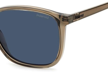 Zonnebril Polaroid PLD4139/S 09Q/C3 Polarized Vierkant Bruin