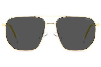 Zonnebril Polaroid PLD4141/G/S/X 2F7/M9 Polarized Vierkant Goud