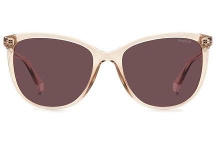 Zonnebril Polaroid PLD4138/S FWM/KL Polarized Ronde Beige