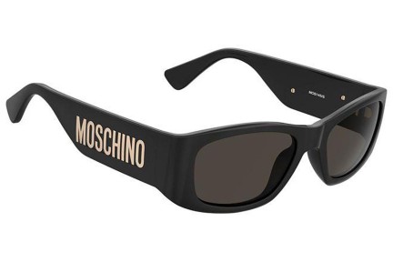 Zonnebril Moschino MOS145/S 807/IR Rechthoekige Zwart