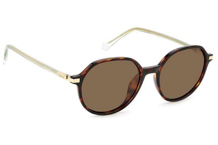 Zonnebril Polaroid PLD4149/G/S/X 086/SP Polarized Ronde Havana