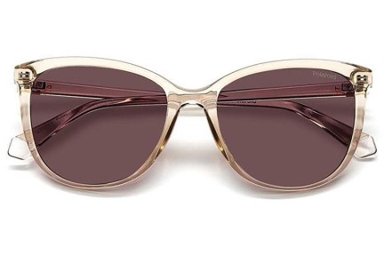 Zonnebril Polaroid PLD4138/S FWM/KL Polarized Ronde Beige