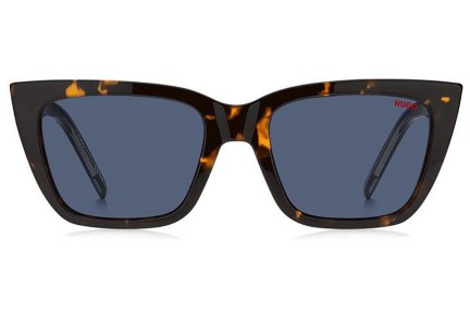 Zonnebril HUGO HG1249/S O63/KU Cat Eye Havana