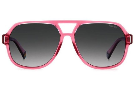 Zonnebril Polaroid PLD6193/S MU1/WJ Polarized Pilot Roze