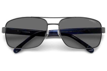 Zonnebril Carrera CARRERA8063/S R80/M9 Polarized Rechthoekige Zilver