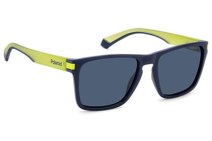 Zonnebril Polaroid PLD2139/S FLL/C3 Polarized Vierkant Blauw