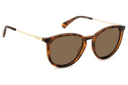 Zonnebril Polaroid PLD4143/S/X 086/SP Polarized Ronde Havana