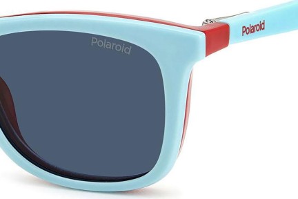 Brillen Polaroid Junior PLD8055/CS 4E3/C3 Polarized Vierkant Rood