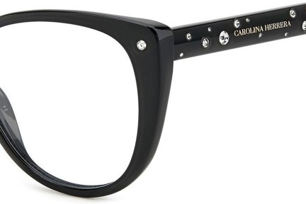 Brillen Carolina Herrera HER0150 807 Cat Eye Zwart