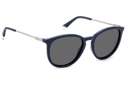 Zonnebril Polaroid PLD4143/S/X PJP/M9 Polarized Ronde Blauw