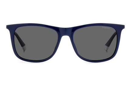 Zonnebril Polaroid PLD4145/S/X PJP/M9 Polarized Vierkant Blauw