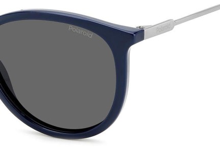 Zonnebril Polaroid PLD4143/S/X PJP/M9 Polarized Ronde Blauw