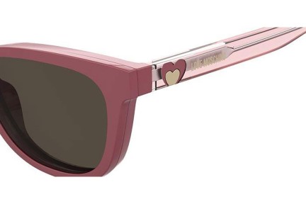 Brillen Love Moschino MOL052/CS G3I/70 Cat Eye Roze