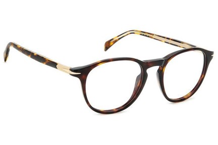 Brillen David Beckham DB1126 2IK Ronde Havana