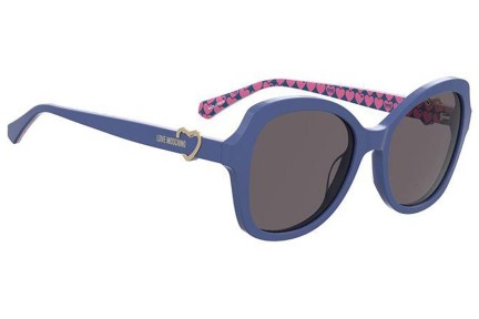 Zonnebril Love Moschino MOL059/S PJP/IR Cat Eye Blauw