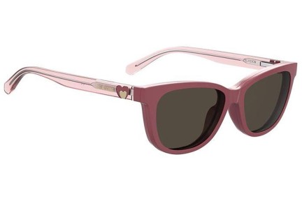 Brillen Love Moschino MOL052/CS G3I/70 Cat Eye Roze