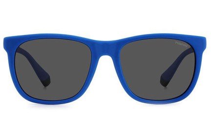 Zonnebril Polaroid PLD2140/S DOF/M9 Polarized Vierkant Blauw