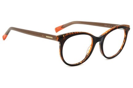 Brillen Missoni MIS0145 HTK Ronde Havana