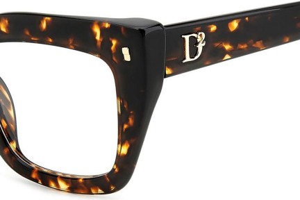 Brillen Dsquared2 D20099 086 Vierkant Havana