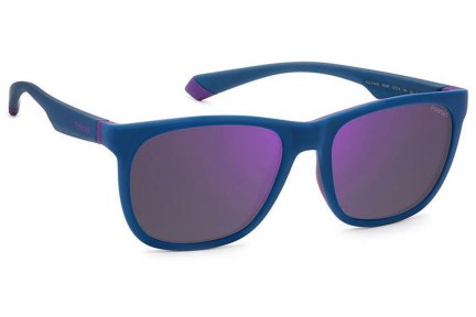 Zonnebril Polaroid PLD2140/S 802/MF Polarized Vierkant Blauw