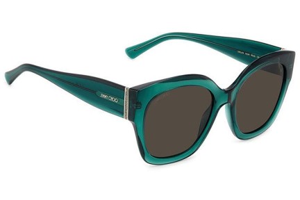 Zonnebril Jimmy Choo LEELA/S 1ED/IR Vierkant Groen